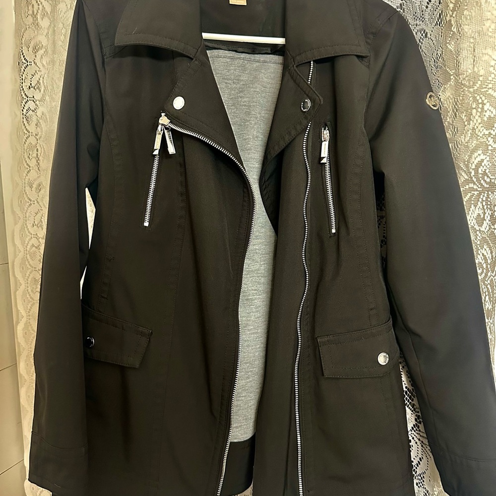 MICHAEL Michael Kors Black Utility Jacket